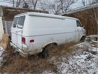 GMC Van used for storage or parts