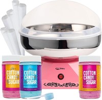 The Candery Cotton Candy Machine with Stainless St