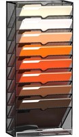 $70 SUPEASY 10-Tier Wall File Organizer Hanging