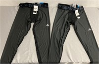 Lot of 2 NWT Adidas Techfit Pants Size: XL