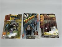 3) ACTION FIGURES NEW IN PACKAGE
