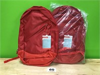 Embark 15L Basic Red Backpack lot of 2