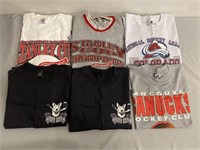 6 Size Large Hockey Shirts