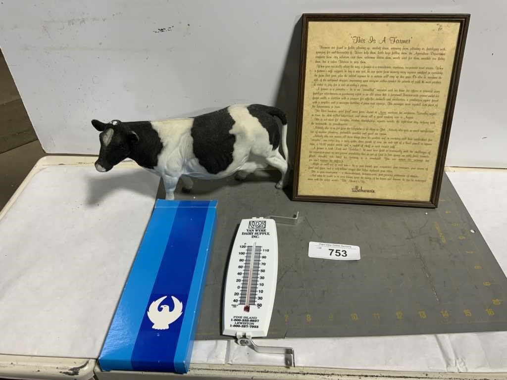VDS collectible, cow, "This Is A Farmer"