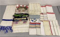 Vintage Table Cloths, Quilt, Place Mats & More