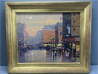 John Terelak Impressionist Oil Painting: Boston