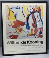 William de Kooning MMA New York Poster
