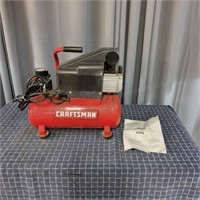 E2 Craftsman Air compressor 1.5 HP 3 Gallon