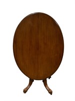 Antique Oval Tilt-Top Table