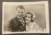 CLAUDETTE COLBERT: MANOLI Tobacco Card (1933)