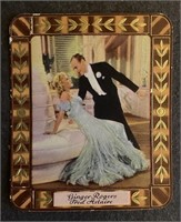 GINGER ROGERS, FRED ASTAIRE: GARBATY Tobacco Card