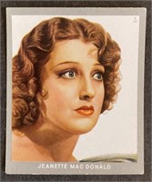 JEANETTE MACDONALD: Scarce MONOPOL Tobacco Card