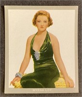 MYRNA LOY: Scarce MONOPOL Tobacco Card