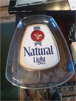 Bar room light/sign.  Natural light.