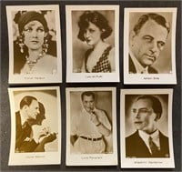 FILM STARS: 12 x BATSCHARI Tobacco Cards (1932)