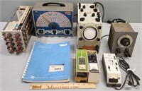 Instruments; Oscilloscope; Eico Generator; etc