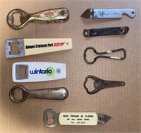 Collection of Vintage Bottler Openers