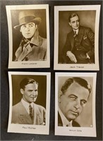 FILM STARS: 9 x JASMATZI Tobacco Cards (1931)
