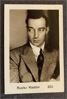 BUSTER KEATON: Scarce MONOPOL Tobacco Card (1932)