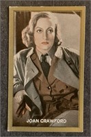 JOAN CRAWFORD: Scarce German ORIENTA Tobacco Card