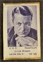 CLIVE BROOK: LANDE Tobacco SILK (1932)