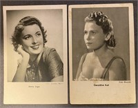 FILM STARS: Scarce German Postcards (1955)