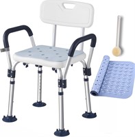 Heavy Duty Shower Chair for Elderly and Disabled