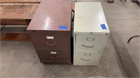 Filing cabinets: 18.25”x27”x 29.25”& 15”x