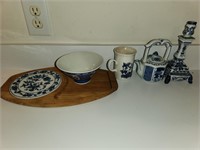 Blue & White Porcelain Decor