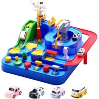 Race Tracks Toy for Kids (2-6 Years)- Puzzle Car T