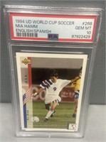 1994 Mia Hamm PSA 10 Rc World Cup Soccer Card