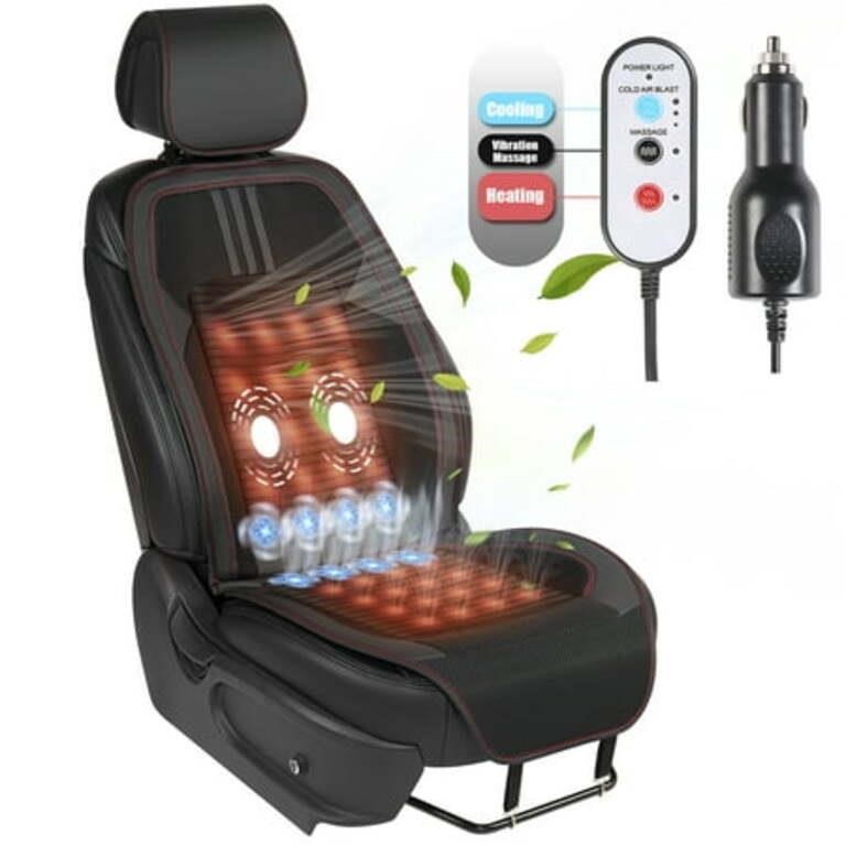 Universal Fit  Paffenery Luxury Heated Car Seat Co