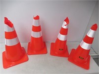 "As Is" 4-Pk 28" VEVOR Safety Cones
