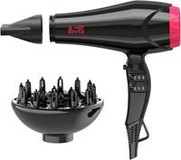 NEW $122 Professional Hair Dryer w/Accessories