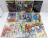 (23) MARVEL SPIDER-MAN COMIC BOOKS
