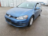 2017 VOLKSWAGEN GOLF TRENDLINE 319142 KMS