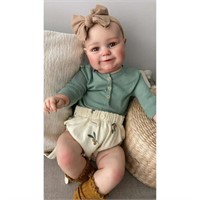 Newborn  iCradle Reborn Baby Doll  20  Soft Vinyl