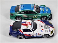 2) 1/32 SCALE SLOT CARS - CARRERA & FLY