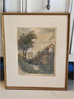 Watercolor  Signed but can't read