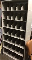 7 Shelves, 5 compartment steel rack