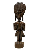 Wood Carved Tribal Figure