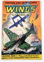 Wings Comics #59 Fiction House 1945