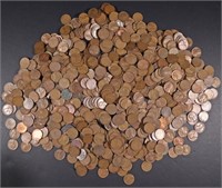 (1000) MIXED DATES WHEAT CENTS