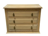 Small White Washed Chest of Drawers