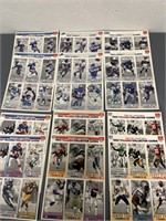 1993 McDonald’s NFL Collector Cards Uncut Sheets