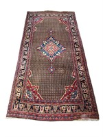 Antique Hand Woven Persian Vijar Rug
