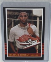 Michael Jordan 1985 Nike Air Black Toe Shoe Promo