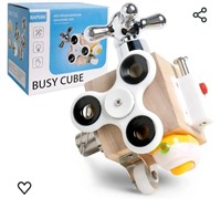 Busy Cube Sensory Board Travel Toy