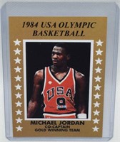 Michael Jordan 1984 USA Olympic Team Gold