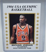 Michael Jordan 1984 USA Olympic Team Gold